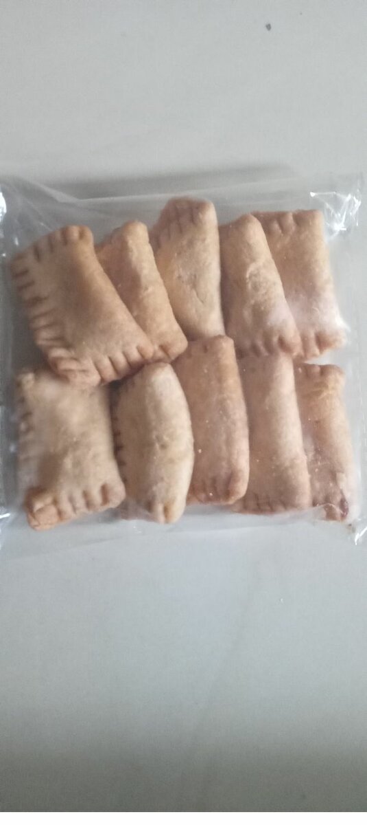Pastelles fourrés au poisson