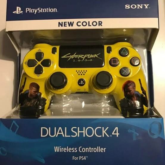 Manette PS4 Cyberpunk Edition