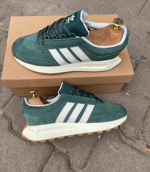 Baskets Vertes Homme Confort