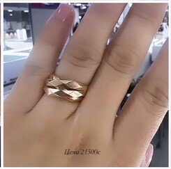 Стильное золотое кольцо