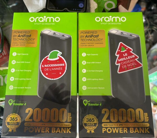 Powerbank Oraimo 20.000 mah