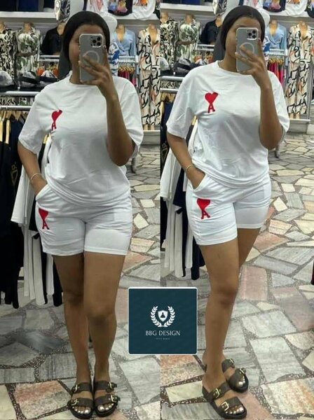 Ensemble décontracté femme été