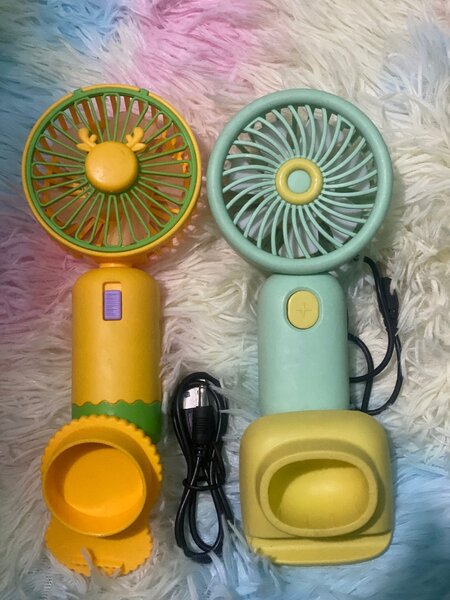 Ventilateur portable USB coloré