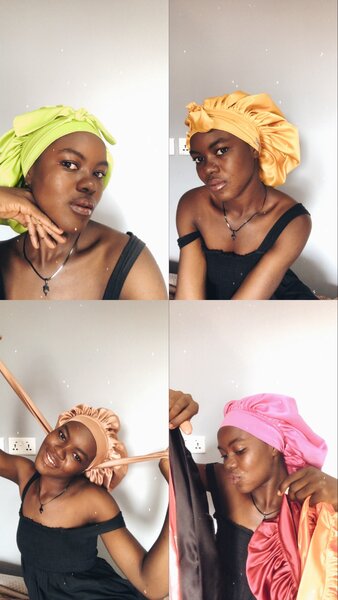 Wrapping(Adjustable) Hair Bonnets
