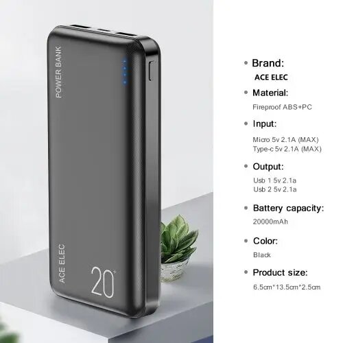 Portable Power Bank Charger