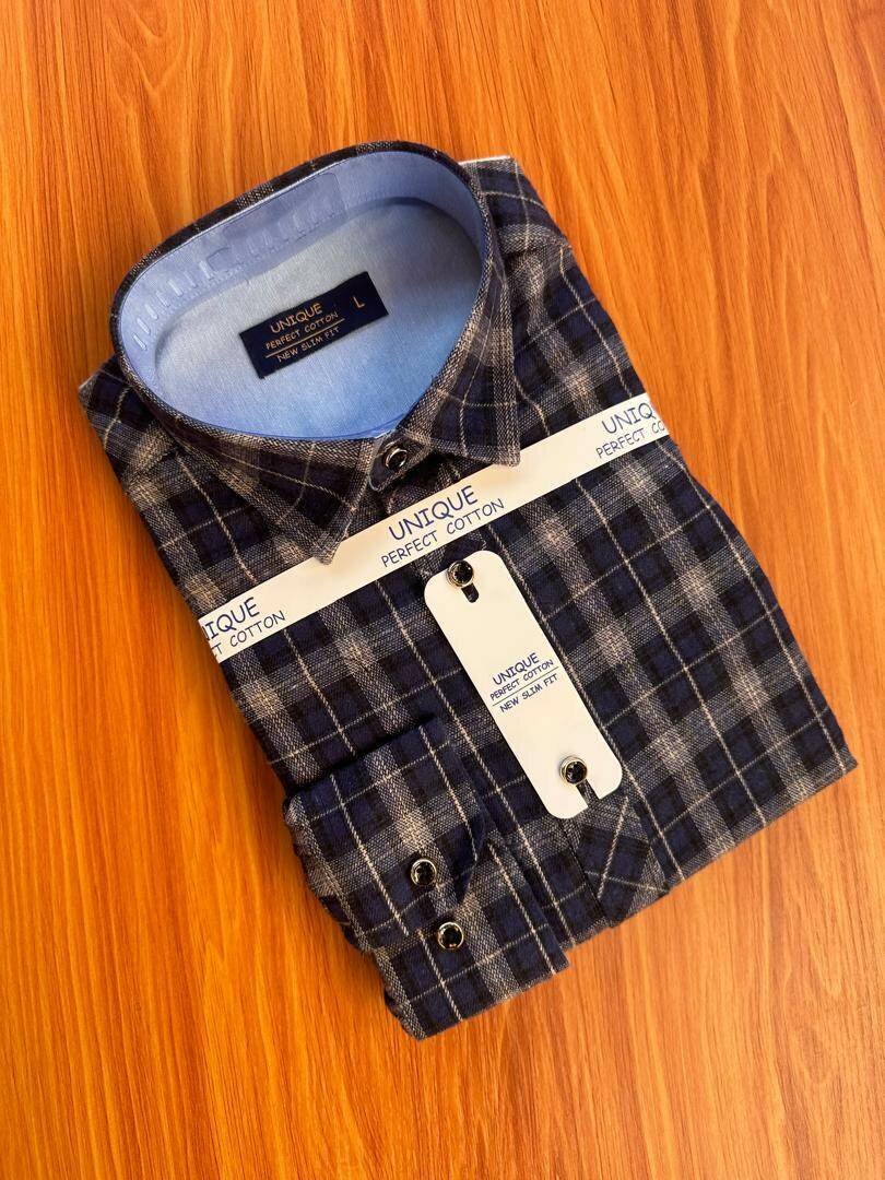 Check long sleeves shirts Available for men