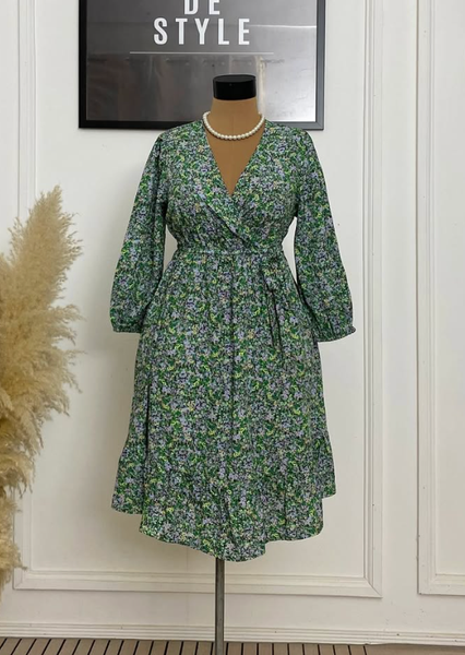 FLORAL SUMMER DRESS. STRETCHy