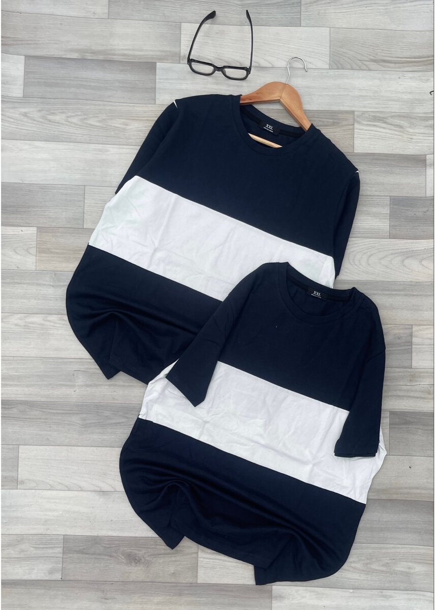 T-shirts assortis à rayures