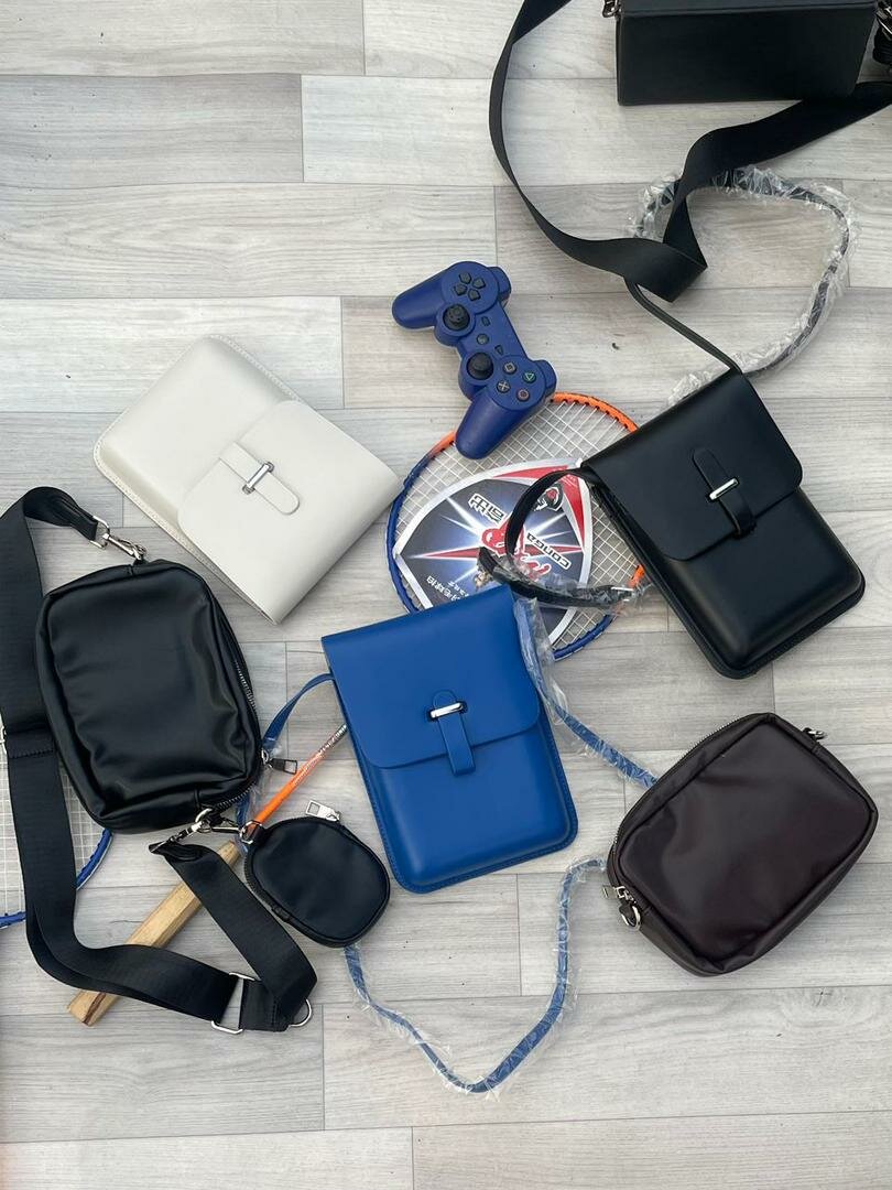 Sac bandoulière noir stylé