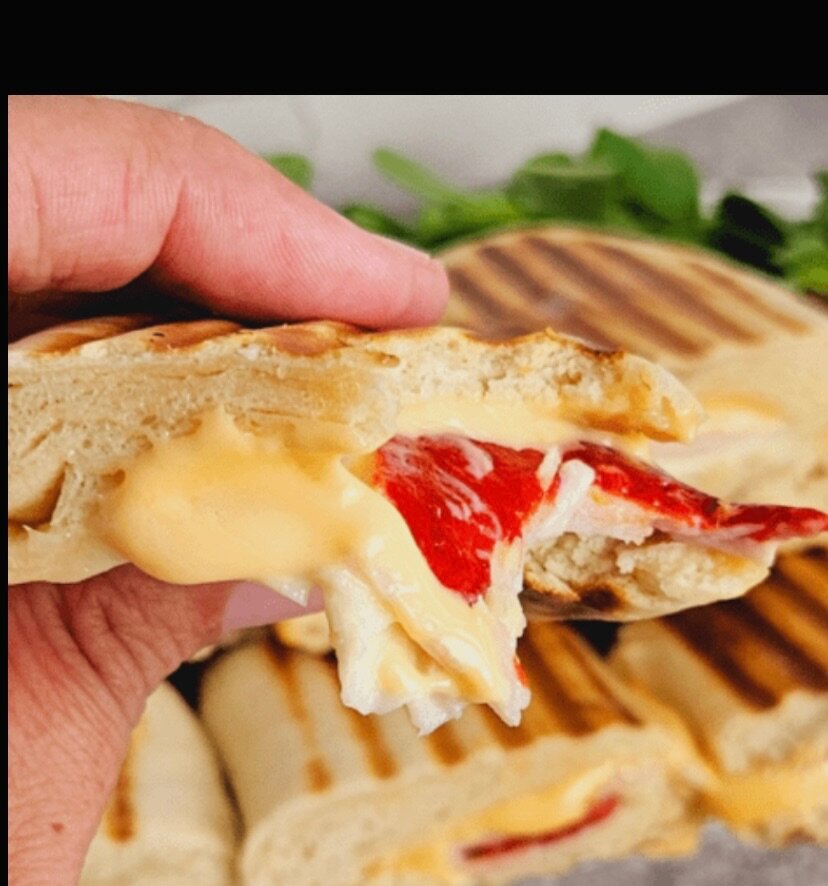 Délicieux Pagnini au fromage