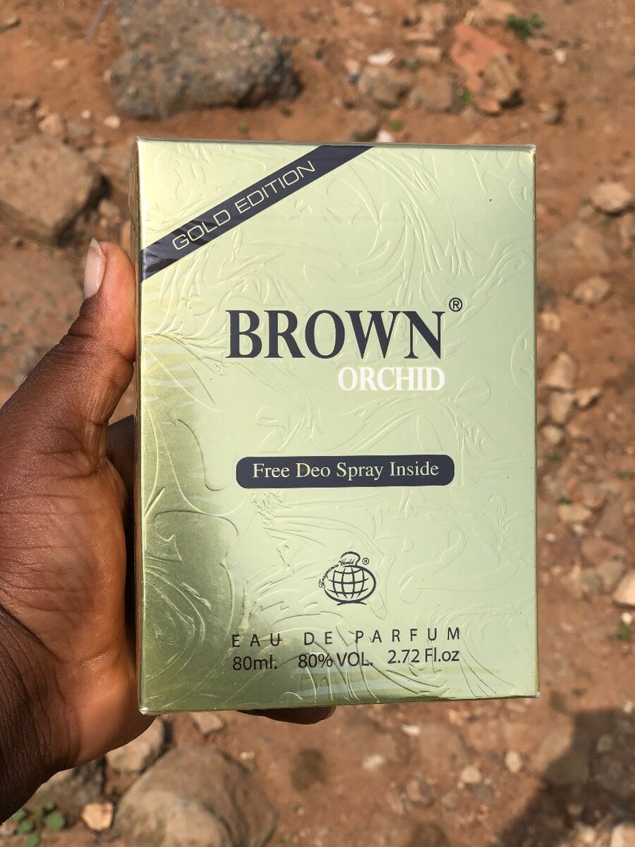 Brown orchid GOLD EDITION