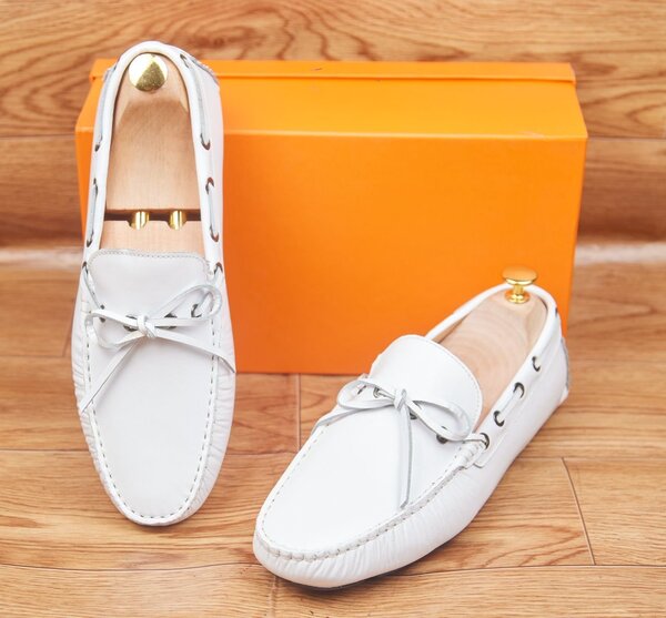 Mocassins en cuir élégants