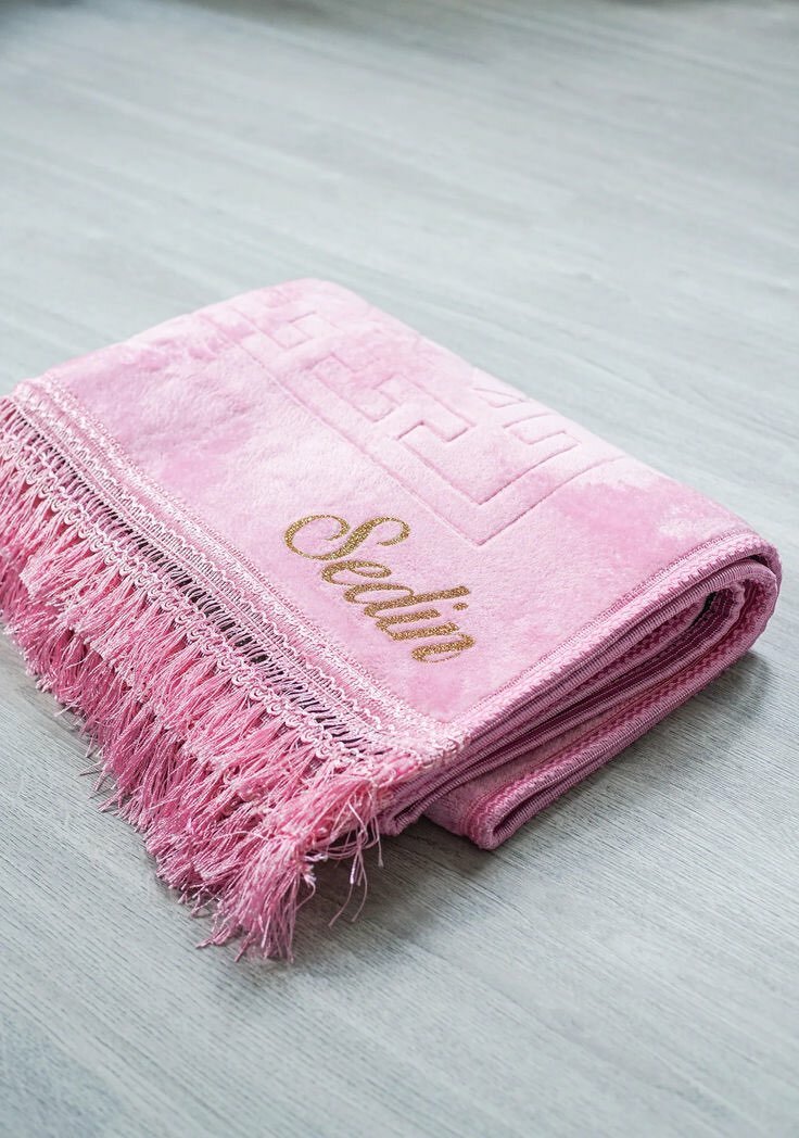 Tapis de prière personnalisé
