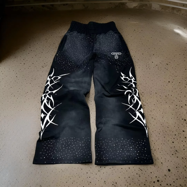 Pantalons colorés à motifs tribaux