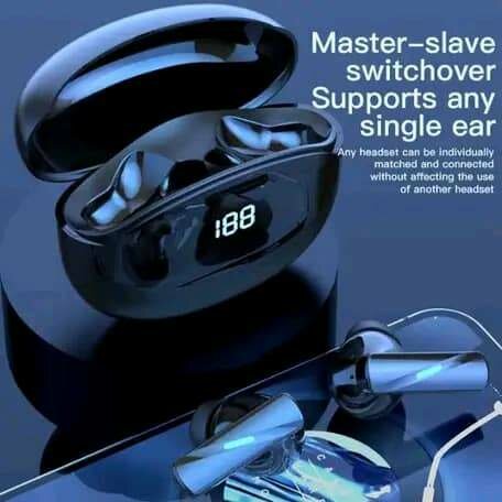 Écouteurs Bluetooth sans fil LED