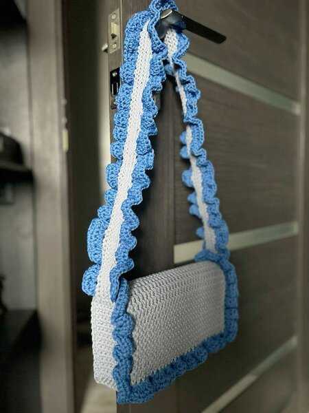 Sac à main crochet fait main