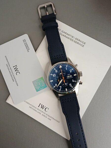 IWC Orange Storm Pilot Watch