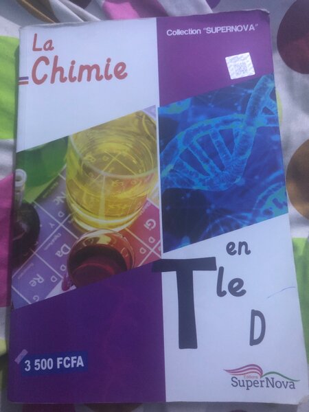 Livre de Chimie Terminale
