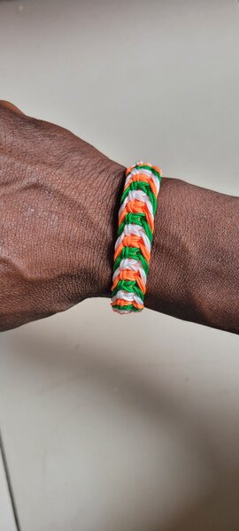 Bracelet en corde tressée