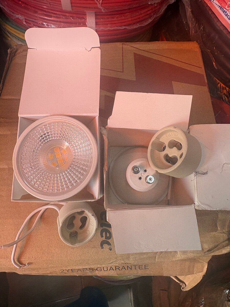 Led jaune bas starter et douil