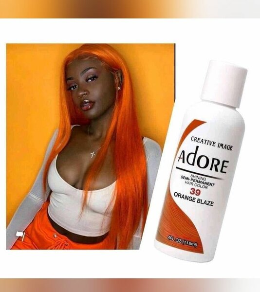 Adore Coloration Cheveux Orange