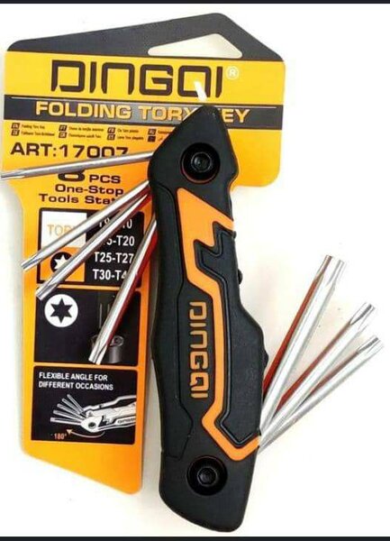 Jeu de clés Torx pliables 8 pcs