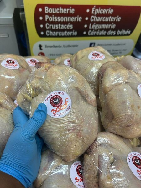 Poulet de chair local