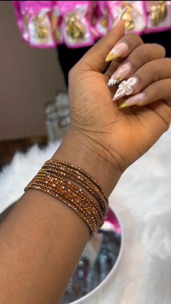 Bracelets élégants en strass