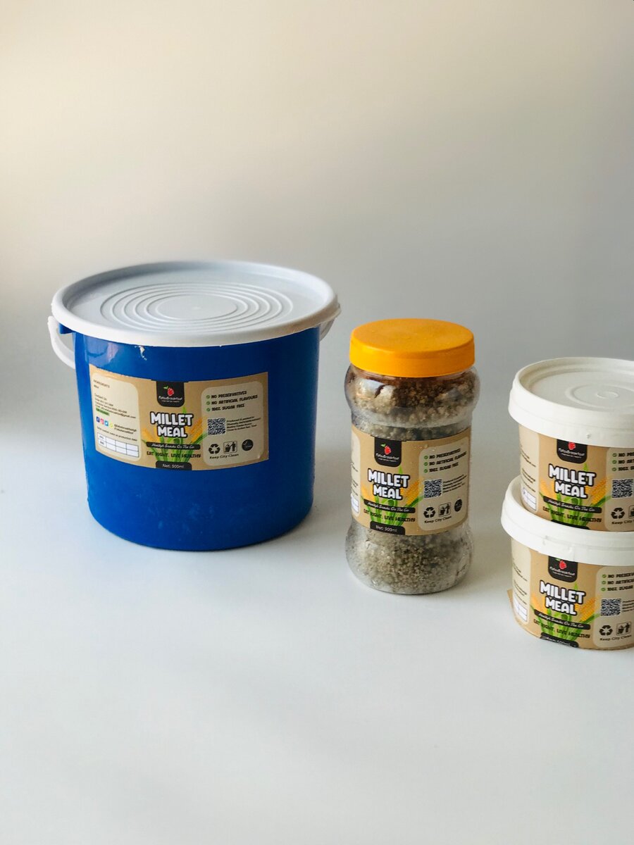 Millet brukina pudding