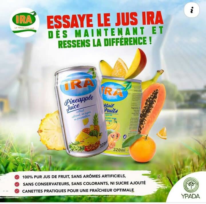 Jus de fruits IRA