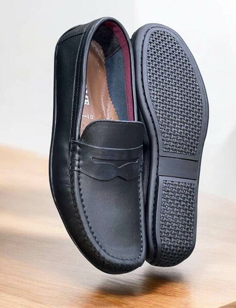 Mocassins en cuir élégants