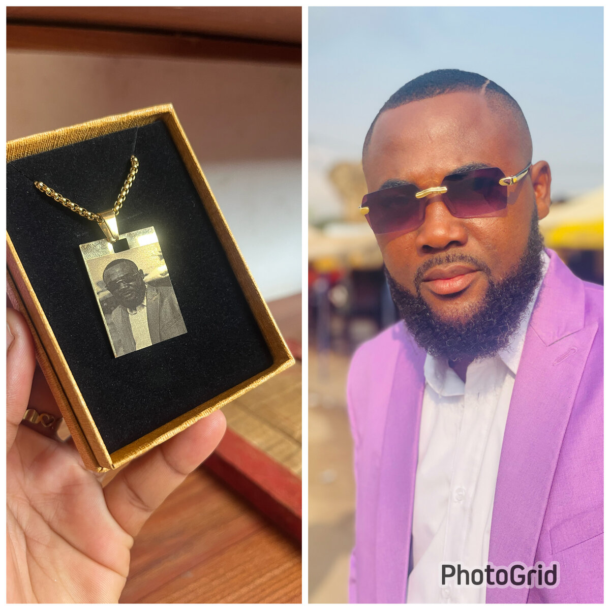 Collier Médaillon Personnalisé