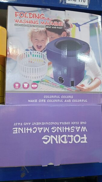 Foldable washing machine bucket