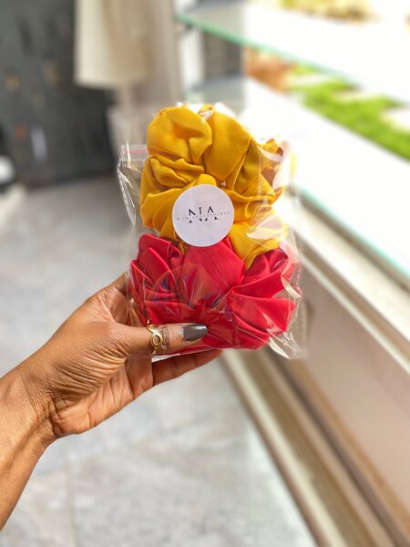 Chouchous Satinés colorés