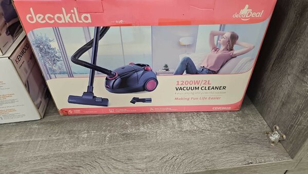 DECAKILA 1200W / 2 LITERS VACCUM CLEANER