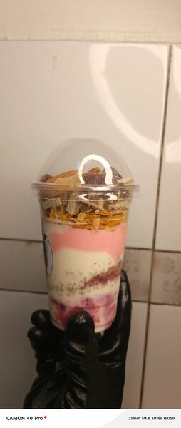 Parfait glacé aux céréales