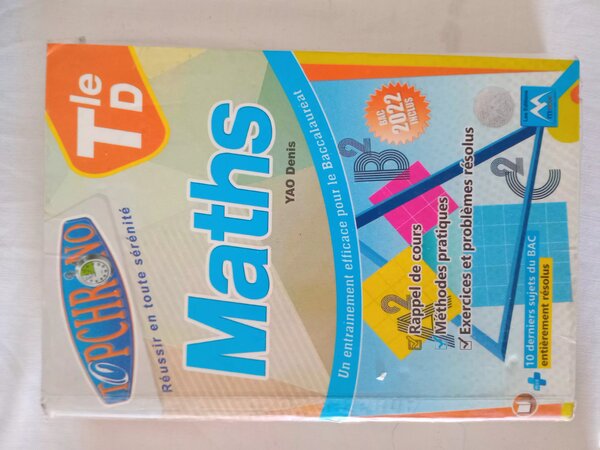 Livre de Mathématiques Tle D