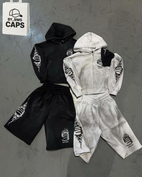 Ensemble sweat à capuche unisexe