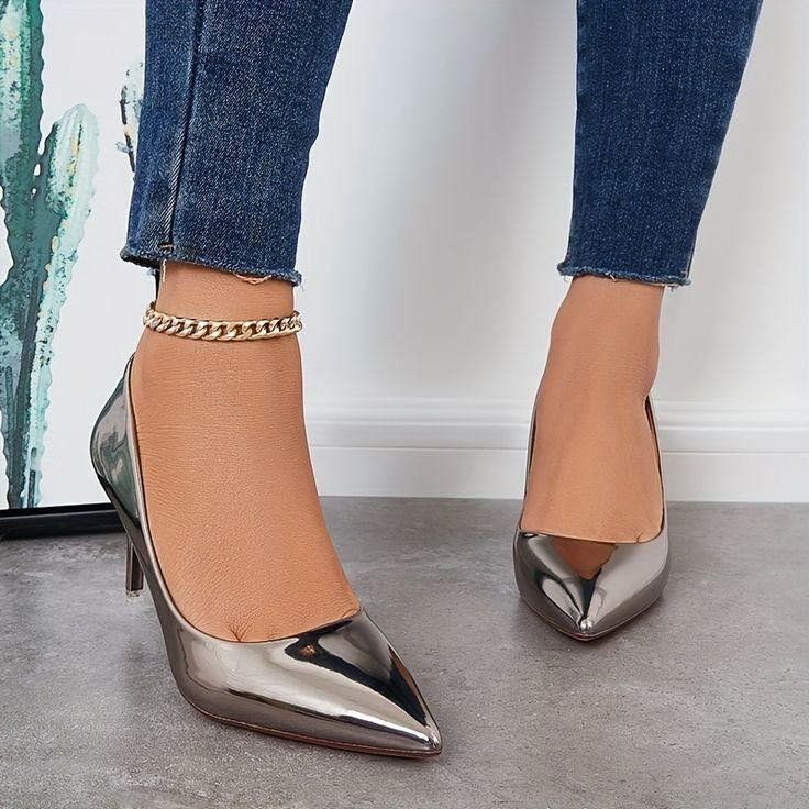 Women heels available .