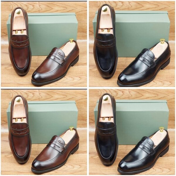 Mocassins en cuir élégants homme