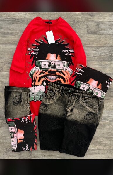 Ensemble décontracté graphique