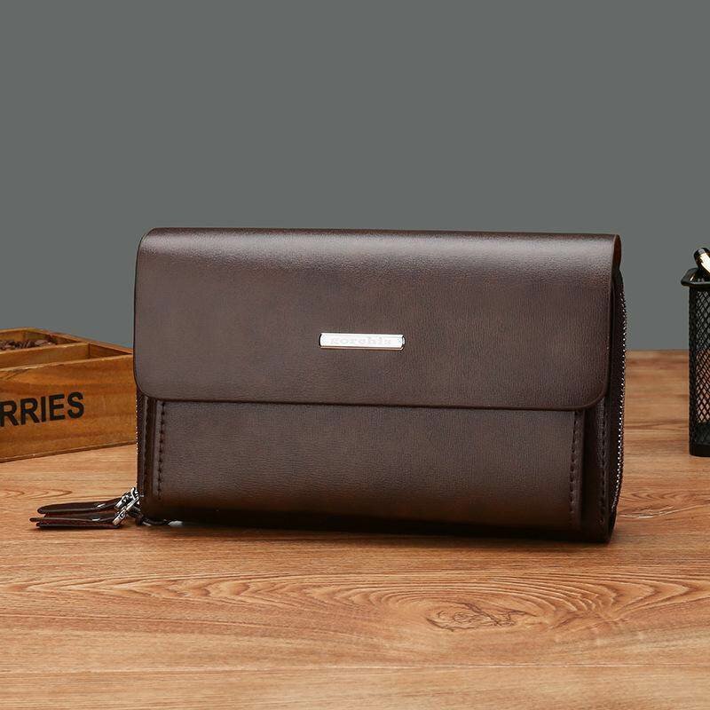 Solid leather pouches