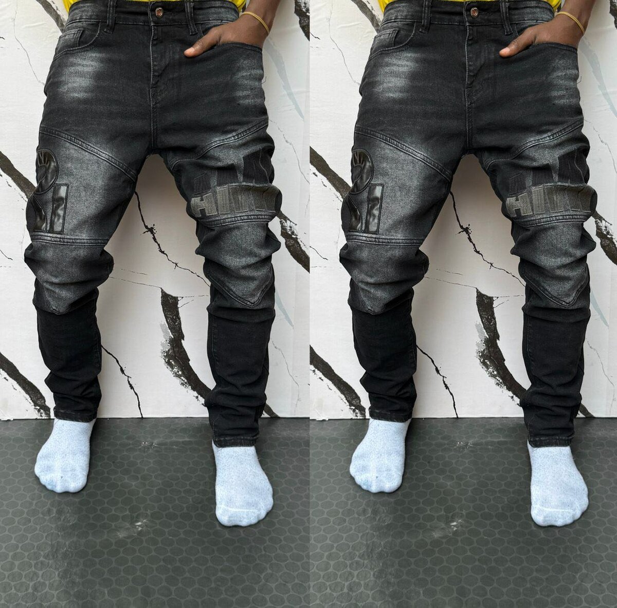 Jeans déchirés pour hommes