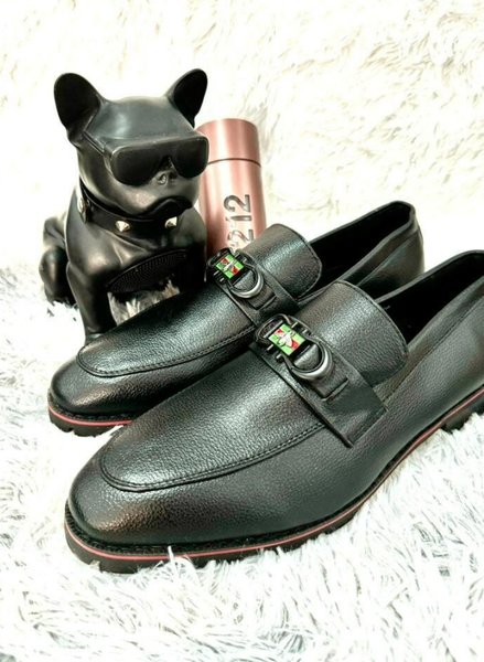 Mocassins en cuir élégant