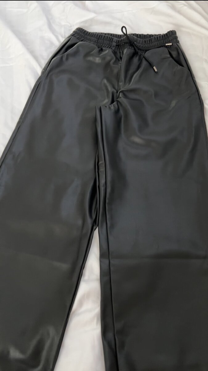 Кожаные брюки для весны 44-46