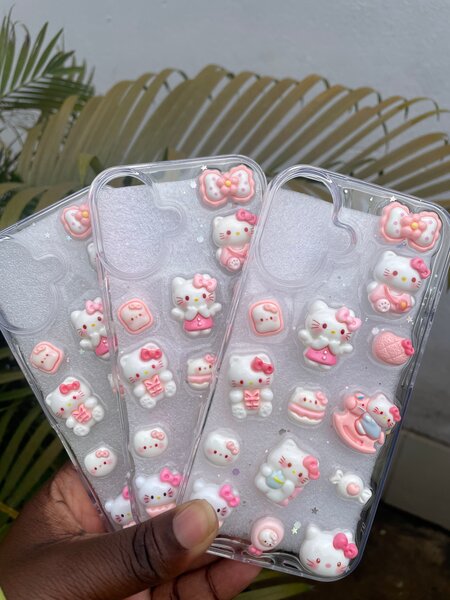 Coque iPhone Kawaii 3D