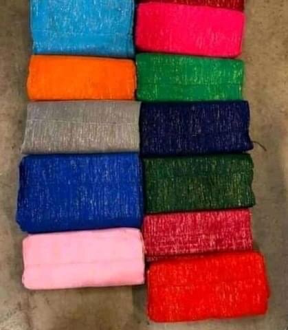 Plain kente with shimmering