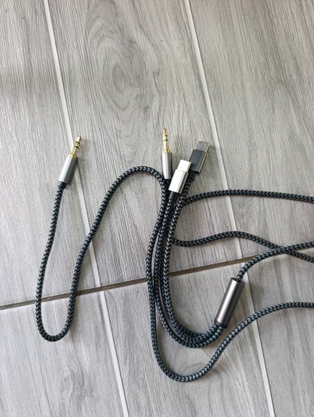 Câble Audio Tressé 2-en-1