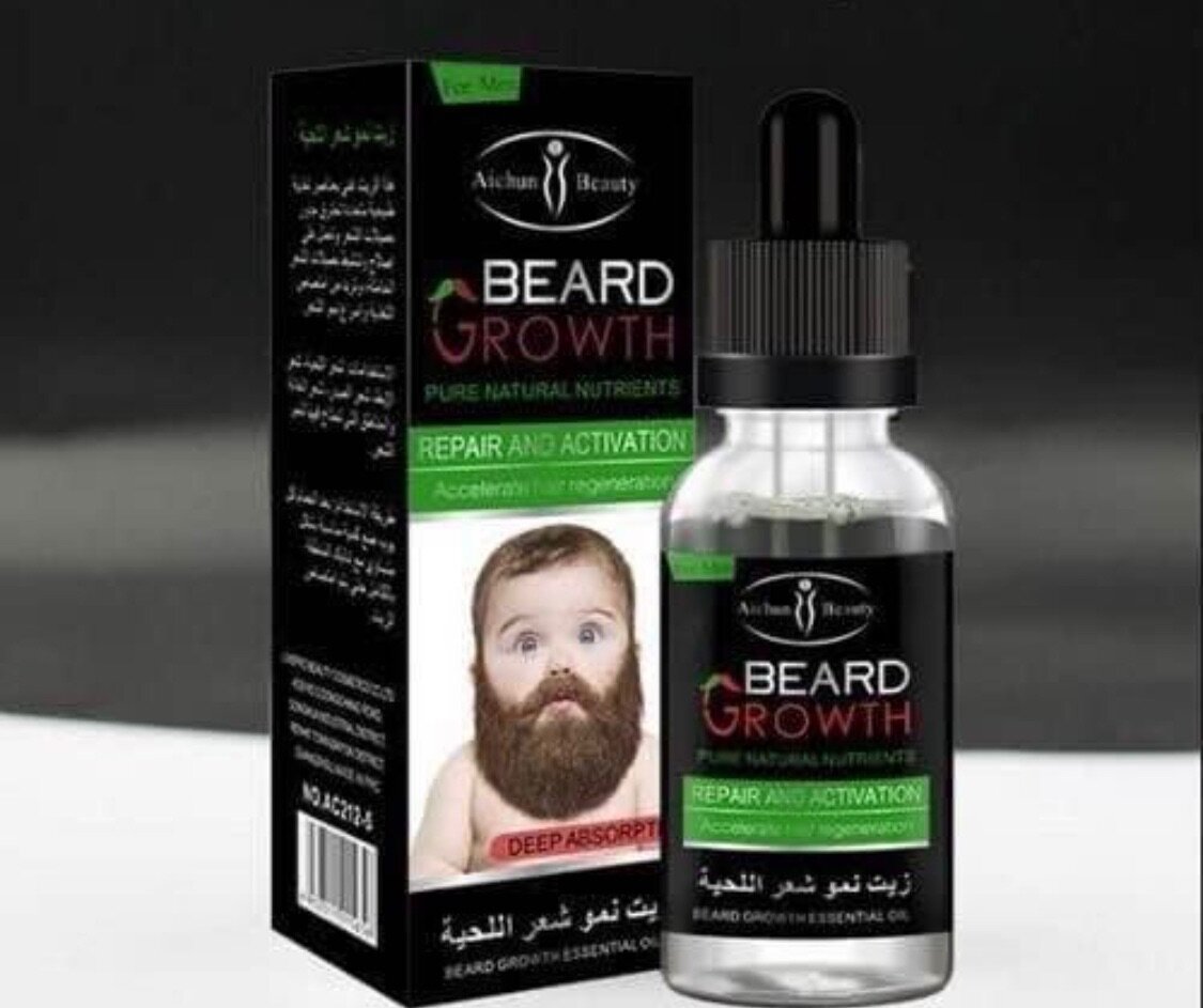 Pousse plus pour la barbe et les cheveux