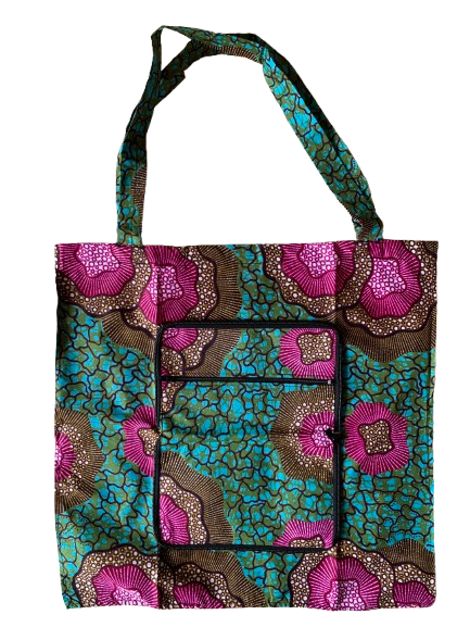 Sac Tote en Tissu Africain